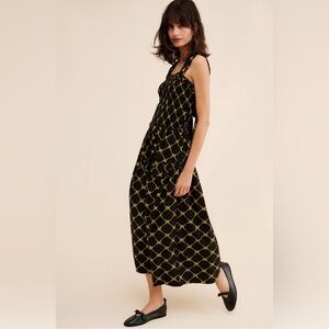 Damson Madder Violet Midi Dress Size 8